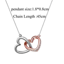 Load image into Gallery viewer, To My Soulmate Necklaces for Women Gift Heart Pendant Necklace Female
